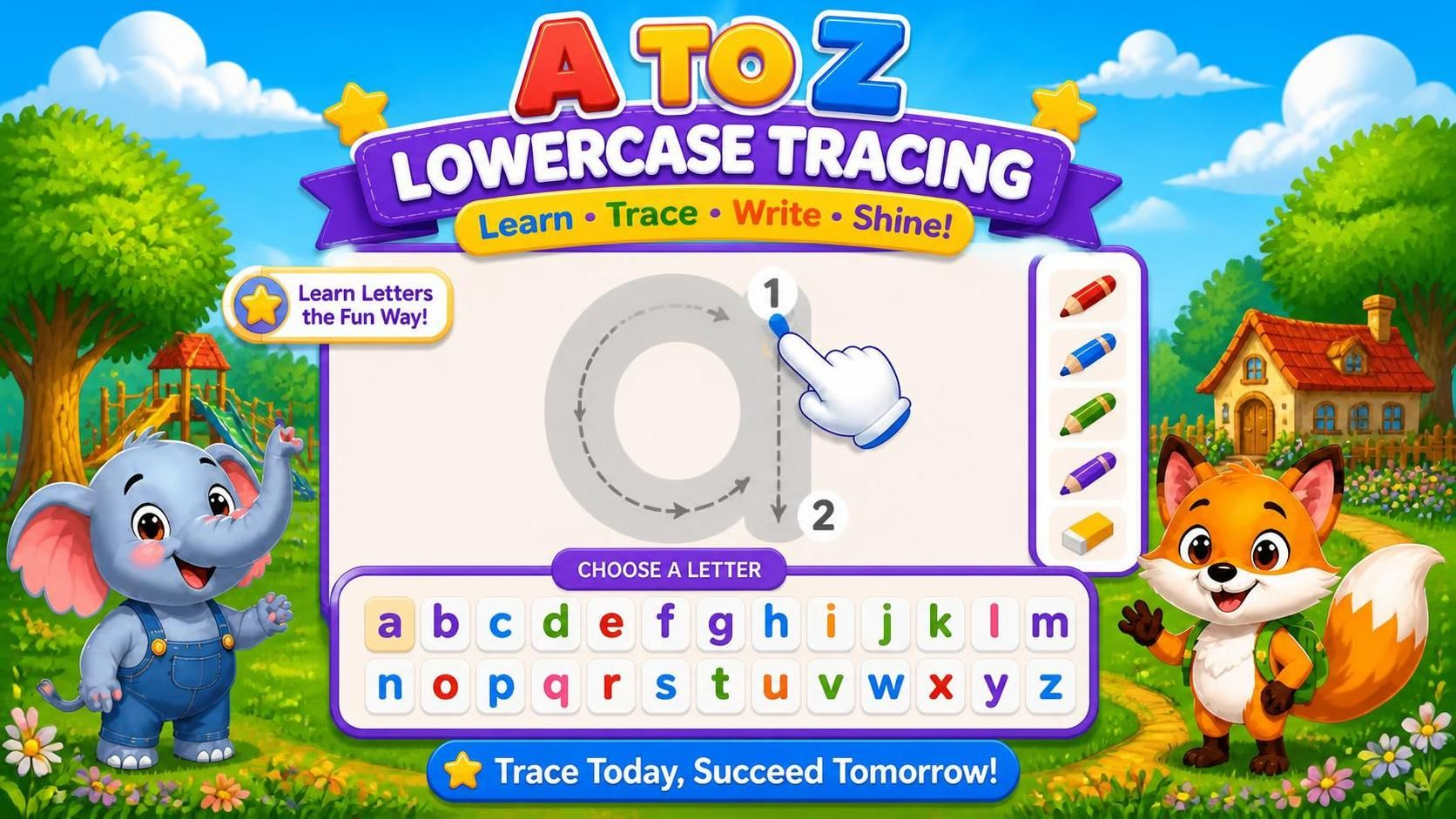 Lowercase Letter Tracing